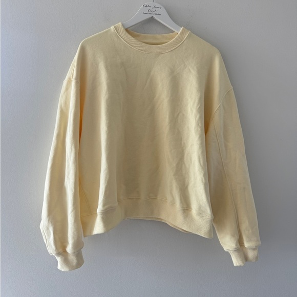NEW BALANCE Yellow Sweatshirt L - Picture 4 of 7